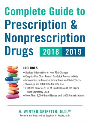 cover image of Complete Guide to Prescription & Nonprescription Drugs 2018-2019